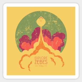 Explore Zebes Sticker